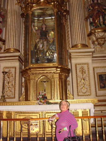 AQUI CON SAN MIGUEL ARCANGEL CATEDRAL DE PUEBLA